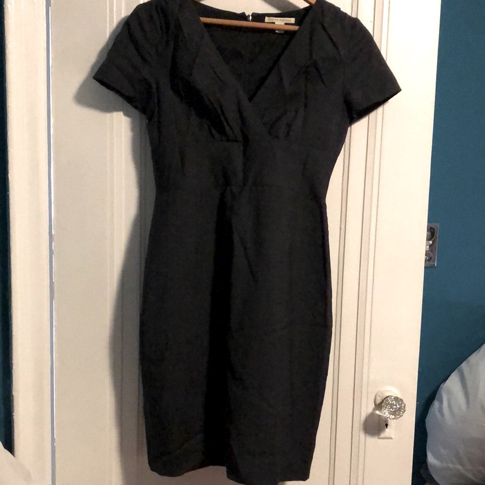 Banana Republic sheath v-neck suiting dress